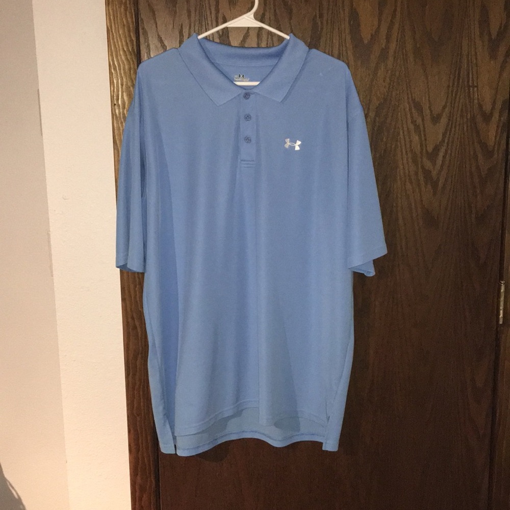 Men’s XXL UA Polo Shirt, Dr-Fit Material